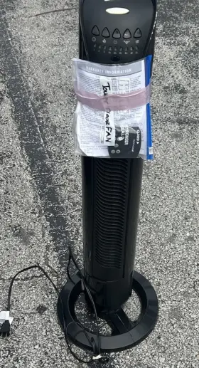 Bt36r Cowsar Bionaire Tower Fan Standing 36 Inch With Remote Timer And Oscillating Used Read
