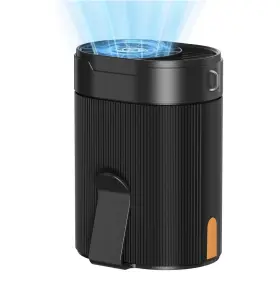 Cozome 060861044396 Portable Waist Fan Rechargeable 3000mah Battery 25h Runtime 6600rpm Turbo