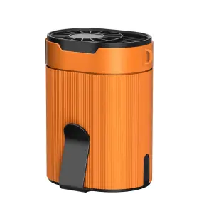 Cozome 060861044662 Portable Waist Fan Rechargeable 3000mah Battery 25h Runtime 6600rpm Turbo