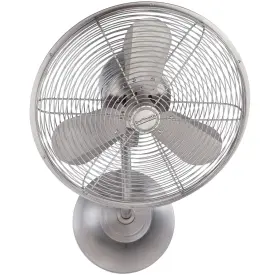 Bw116bnk3-hw Craftmade Bellows I 16 Inch 3 Blade Oscillating Wall Mount - Brushed