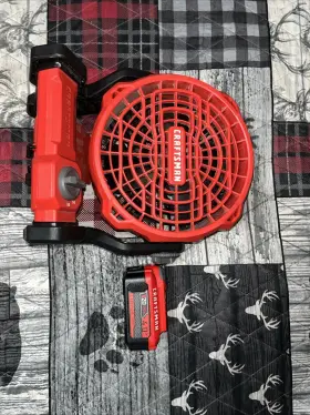 Cmce001b Craftsman V20 20v Cordless 3-speed Jobsite Fan With 4ah Battery