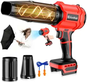 Mqlb-01 Crivnhar Cordless Leaf Blower For Milwaukee 18v Batteries 120-mph Handheld Dust Blowe