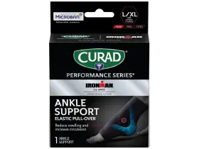 Curad 193489025135 Performance Series Ironman Ankle Support Elastic Large/x-large 1 Count