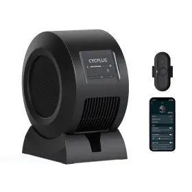 Cycplus 976297861478 Smart Indoor Cycling Fan Bldc Motor Drive 5 Speed Modes With Remote