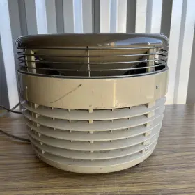 4c509d Dayton 4c509 Vintage Circular Floor Fan Tan Brown 3 Speed Tested
