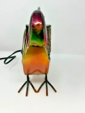 Dbf0261 Deco Breeze Hummingbird Retro Decorative Collectible Figurine Table Fan Rare #2