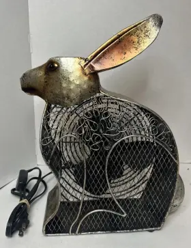 Dbf0335 Deco Breeze Rabbit Figure Portable Fan