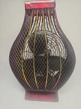 Dbf0364 Deco Breeze Decorative Fan-flower Vase Electric Portable - Metal