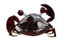 Dbf0255 Deco Breeze Dbf0396 Crab Figurine Fan 2-speed Tabletop Sea Life Beach Unique #2