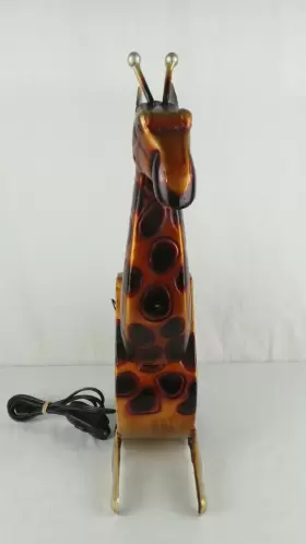 Dbf1927 Deco Breeze Metal Giraffe Animal Shaped Electric Table Fan #3