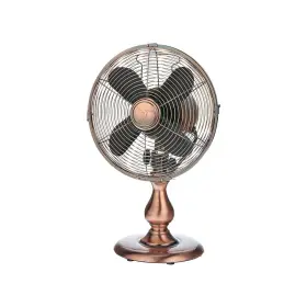 Dbf6122-u-c Decobreeze Oscillating 3 Speed Air Circulating Fan Brushed Copper For Parts