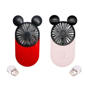 Decolife B08z8gpb87 Cute Handheld Mini Usb Fan Rechargeable Portable 3 Adjustable