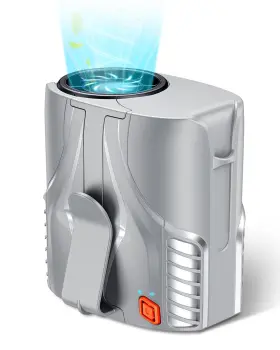 Deekom 761017474214 2025 Portable Personal Waist Fan& Neck Fan 14000rpm Brushless Motor 40h Run