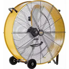 Deeshe 313038711771 High Velocity Barrel Floor Drum Fan - 13000 Cfm 30-inch 1/3hp Motor