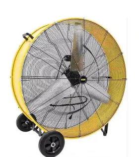 Deeshe-fan-d42 Deeshe 26800 Cfm 42 Inch Industrial Drum Fan High Velocity 9ft Cord