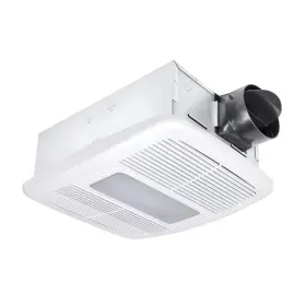 Delta 885917002619 Breez Electronics Rad80led Breezradiance 80 Cfm Bathroom Exhaust Fan Le