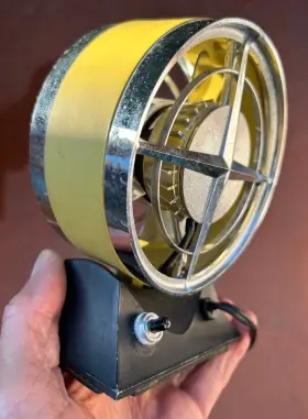 Re-205 Delwyn Decorator Fantom Vintage Mefantom 15 Watt Fan Designed Rotron Aerodynamic
