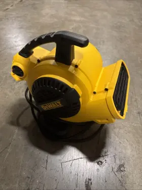 276w Dewalt Portable Air Mover 3 Speed Floor Fan Utility Blower 1/5 Hp 6