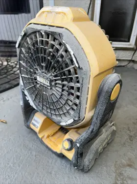 Dce511b Dewalt 11 Inch Corded/cordless Jobsite Fan - Used And Painted On #3