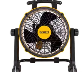Dxf1616 Dewalt 16 Inch 3-speed Portable Job Shop Fan Benchtop Hanging 4000 Cfm