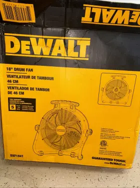 Dxf1841 Dewalt 18 Inch Drum Fan 46 Cm Model