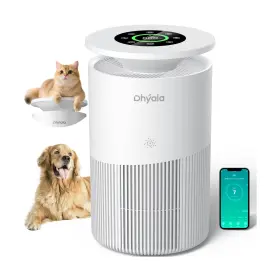 Kj02 Dhyala Air Purifier For Home Large Room Up To 3620ft H13 True Hepa P... Fast