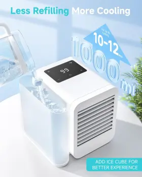 Digigood 662987253949 Portable Air Conditioners Cooling Fan Evaporative Mini Cooler With #3