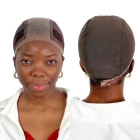 Digoo 445006564553 Wig Cap With Grip Band For Keeping Wigs In Place More Full Cap-wide Transparent
