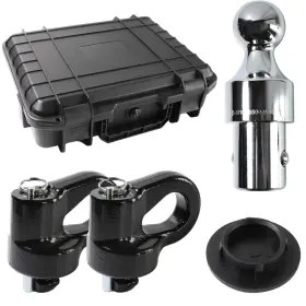 Hitch-60692-c Disjest Gooseneck Hitch Kit For Puck System Trucks Replacement Inch 60692