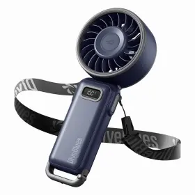 D6036-bu Diveblues Portable Handheld Fan 7.4m/s High Speed Turbo 180 Foldable 4