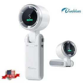 N607 Diveblues Mini Portable Handheld Turbo Fan Usb Rechargeable Cooling Us Ship