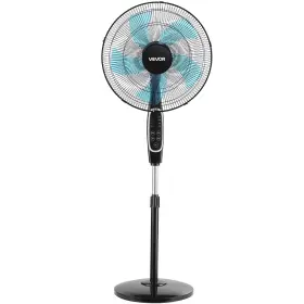 2700 Doba 197988184188 18-inch Pedestal Fan Cfm Standing Floor With Remote Control 9 Speeds