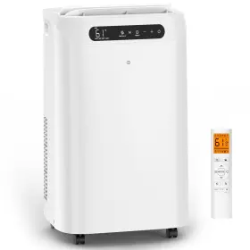 Yac-10cpd Domanki Yac-10cpd/pd4 14000 Btu Portable Air Conditioner For Rooms Up To 700 Sq. Ft 3in1 Unit