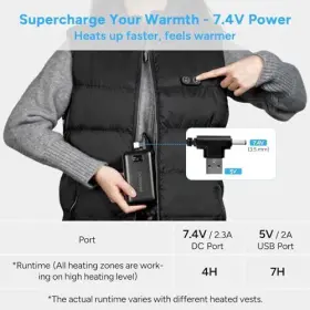 Dcepb7-g1-us Dongguan Norman Industry Co. Ltd. 16000mah Battery Pack With 7.4v Dc Output For Heated Vest Faster-charging #3
