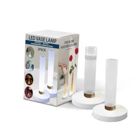 Wsl202508 Dongguan Wisely Elec.& Sci & Tech Ltd 2pk Led Rechargeable Vase Christmas Thanksgiving Home Decor