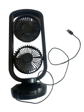 Dr.prepare 691199747304 Dr. Small Tower Fan Oscillating Table Fans With 270 Tilt 105 3 Speeds