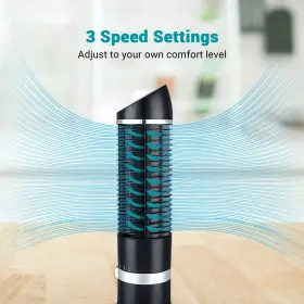 Dr.prepare 745924649217 Oscillating Tower Fan Desk Table With 3 Speeds Quiet Cooling #3