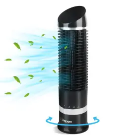 Dr.prepare 745924649217 Oscillating Tower Fan Desk Table With 3 Speeds Quiet Cooling