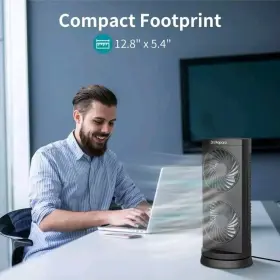 Dcdf11 Dr. Prepare Dr.prepare Tower Fan Oscillating Portable Desk With 3-speed Options New #2