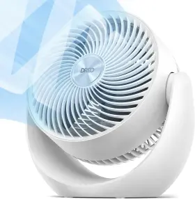 Dreo 744110318708 Fan For Bedroom Table Air Circulator Whole Room 11 Inch 40ft Strong