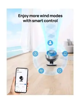 Cf611s Dreo Smart Home Fans Powerful 70ft Whole Room Air Circulator Fan 120 90 Osci #3