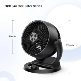 Dr-haf002 Dreo Fan For Bedroom 12 Inches 70ft Powerful Airflow 28db Quiet Table Air #3
