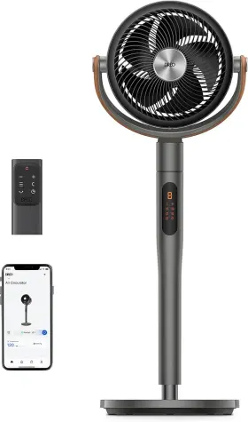 Dr-haf003s Dreo Fan For Bedroom Standing Home 120 105 Smart Oscillating