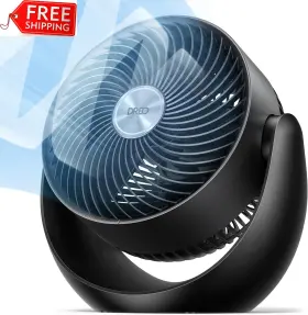 Dr-haf007 Dreo Fan For Bedroom Table Air Circulator Whole Room 11 Inch 60ft Strong