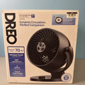 Dr-haf009 Dreo Air Circulator Fan Cf419 70 Ft Range Whisper Quiet Easy Clean