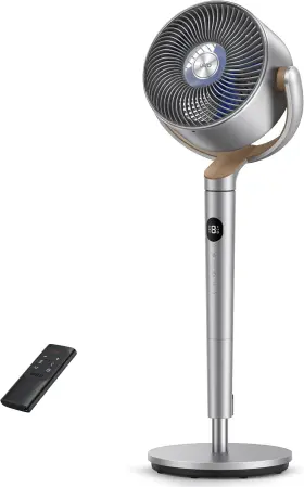 Dr-hpf002 Dreo Standing Fan 120 Omni-directional Oscillating For Bedroom 85 Ft