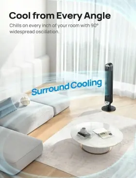Dr-htf002 Dreo Tower Fandreo 42 Inch Smart Fan 90 Oscillating Wifi Alexa #2