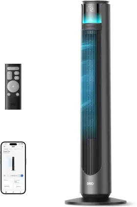 Dr-htf021s Dreo Indoor/outdoor Smart Tower Fan 33ft High Velocity 12 Speeds 4 Modes 150