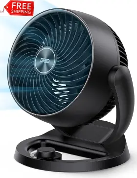Dreo-haf002 Dreo Fan For Bedroom 12 Inches 70ft Powerful Airflow 28db Quiet Table Air Cir
