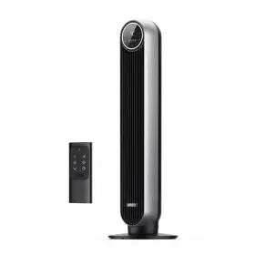 Wdr-tf007 Dreo Nomad 36 Inch Quiet Bladeless Oscillating Tower Fan Black/silver No Remote